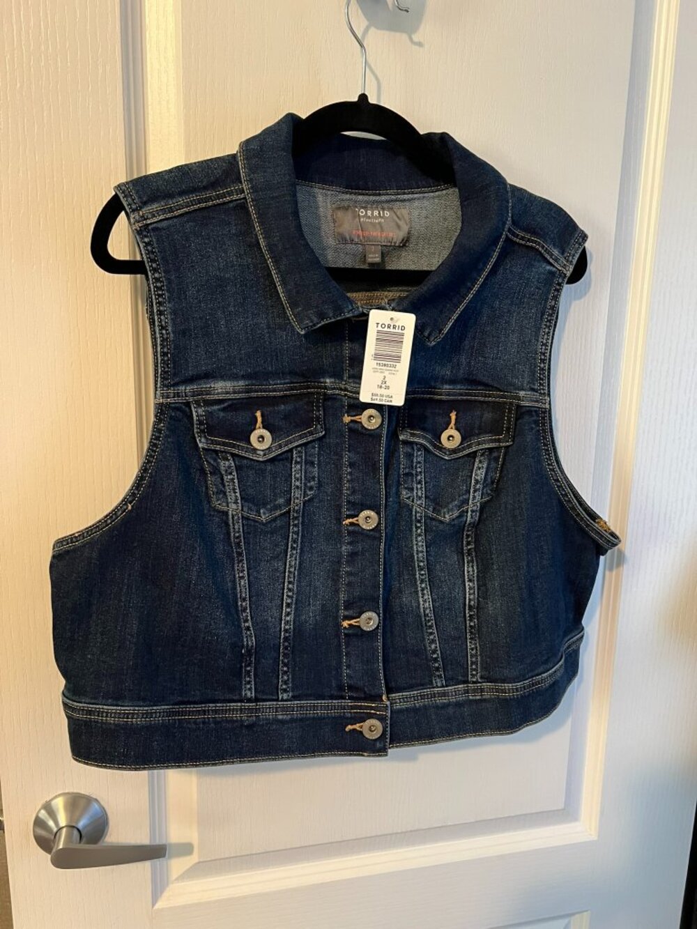 NWT Torrid Jean Vest
